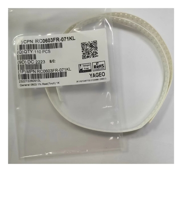 Rezystory chipowe z filtrem odsprzęgającym z grubej folii 0603 Powłoka 1000Ω