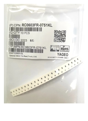 Podłoże ceramiczne 1,6 mm 0603 Rezystor chipowy 51 KΩ do sprzętu AGD
