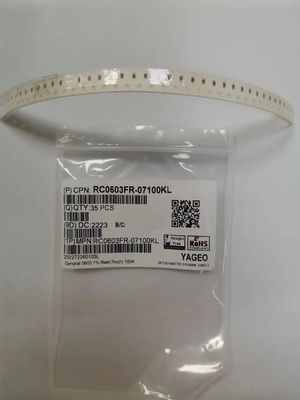Sprzęt AGD 100KΩ 0603 Rezystor chipowy 0,8 ± 0,1 mm Szerokość
