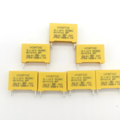 Kondensator bezpieczeństwa 0,1uF/275V/310V używany do połączeń przekrojowych