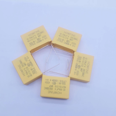 Kondensator bezpieczeństwa w kolorze żółtym MPX-X2 0,56 UF 310 V-330 V P22,5 MM
